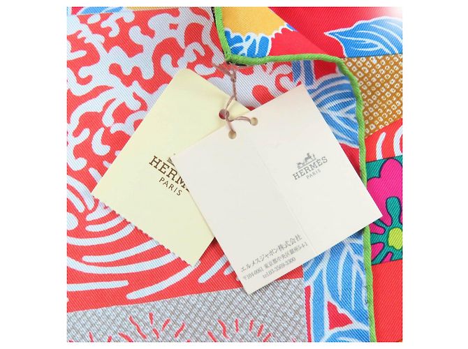 Hermès Ex Libris en Kimonos Seidentuch - Ansicht 9