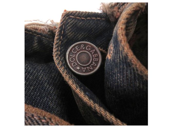 Dolce & Gabbana Dolce&Gabbana Denim Patchwork Baumwolljacke - Ansicht 7
