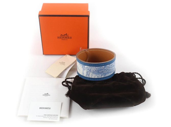 Bracciale Hermès Petit Ash in seta Misura 17 - vista 2