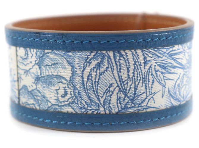 Bracciale Hermès Petit Ash in seta Misura 17 - vista 4