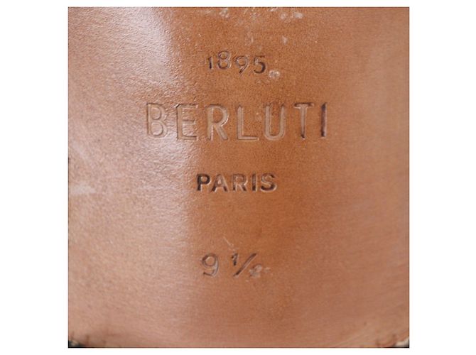 Mocassini Berluti Gale Cursive in vitello Venice - vista 10