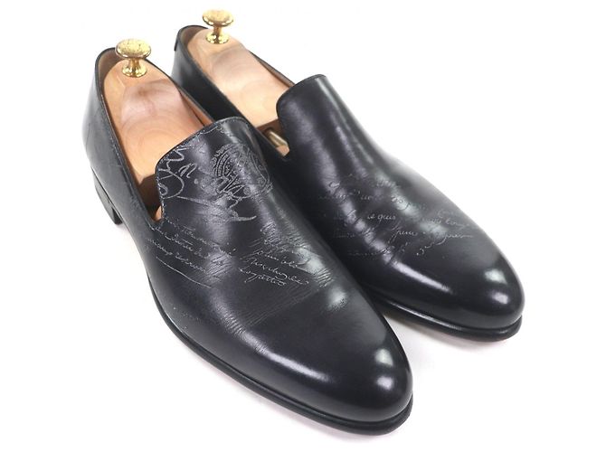 Mocassini Berluti Gale Cursive in vitello Venice - vista 2