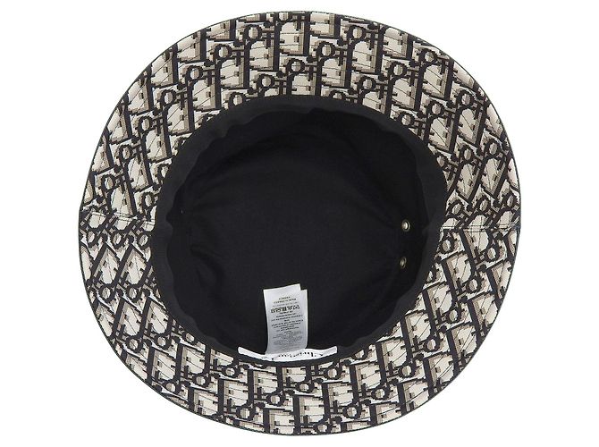 Christian Dior Hut aus Polyurethan, Baumwolle, Polyester und Nylon - Ansicht 6
