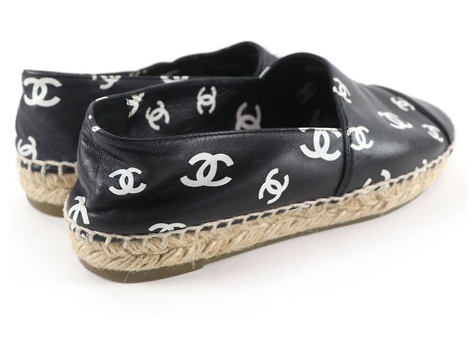 Espadrilles en cuir CHANEL COCO Mark - vue 2