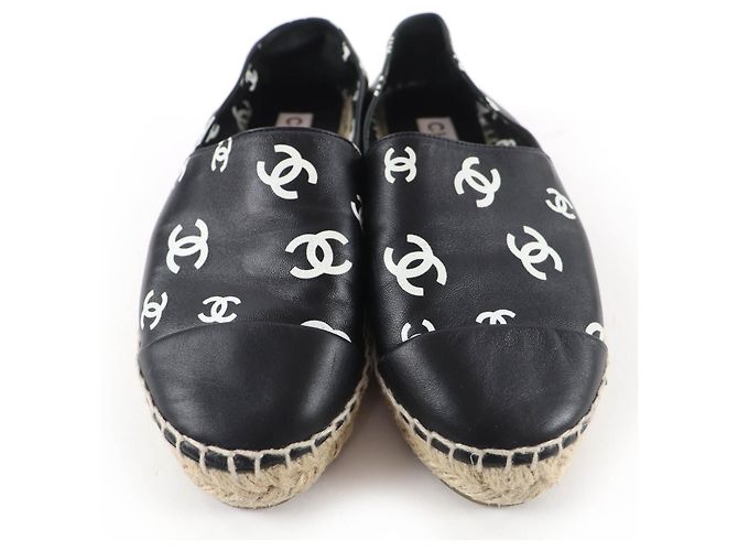 Espadrilles en cuir CHANEL COCO Mark - vue 3