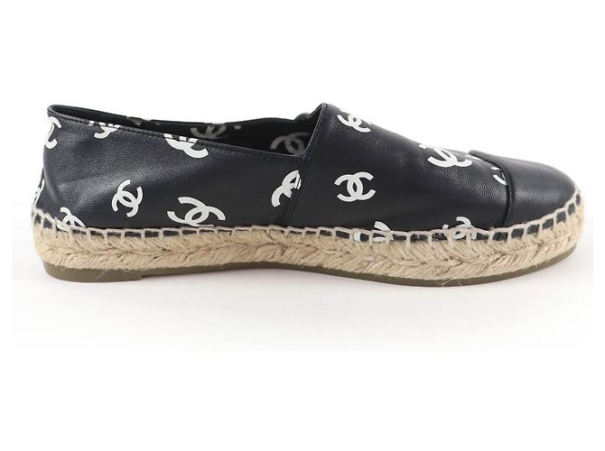 Espadrilles en cuir CHANEL COCO Mark - vue 5
