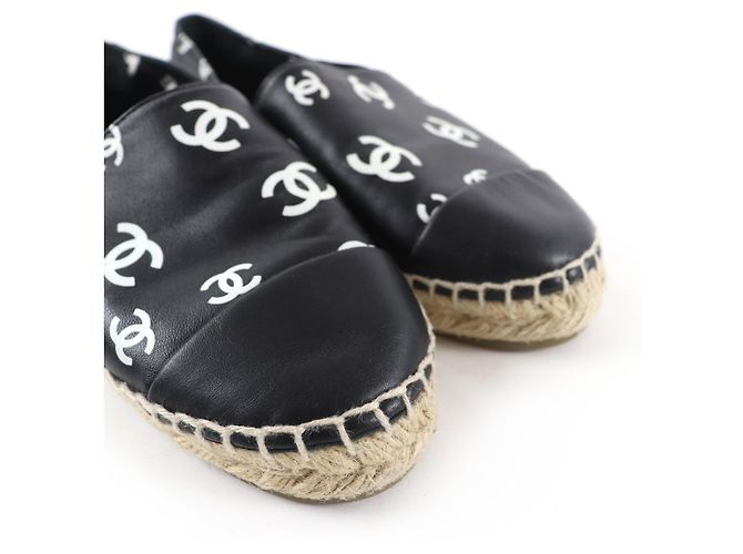 Espadrilles en cuir CHANEL COCO Mark - vue 7