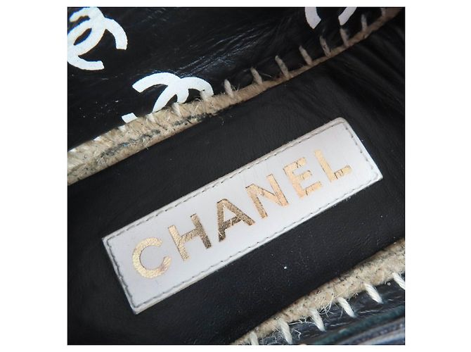 Espadrilles en cuir CHANEL COCO Mark - vue 8