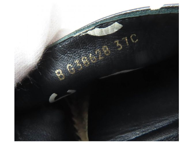Espadrilles en cuir CHANEL COCO Mark - vue 9