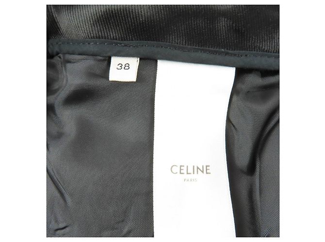 Pantalones de lana marrones Céline - vista 8