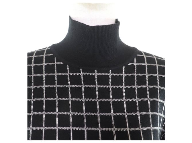 Hermès Strickpullover mit hohem Kragen aus Kaschmir-Mischung 40 - Ansicht 4