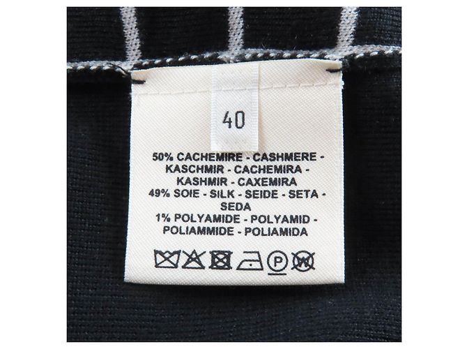 Hermès Strickpullover mit hohem Kragen aus Kaschmir-Mischung 40 - Ansicht 6