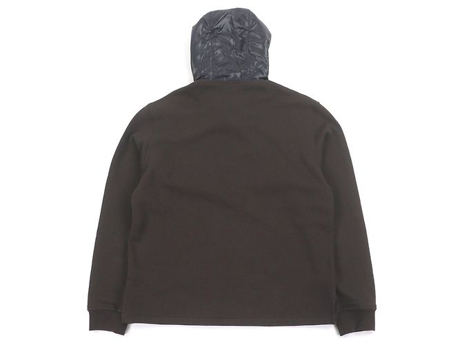 Felpa con cappuccio Hermès S in cotone e nylon - vista 3