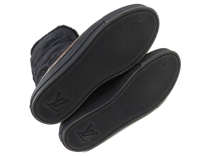 Botas altas Louis Vuitton Snowball Line Monogram de shearling - vista 7