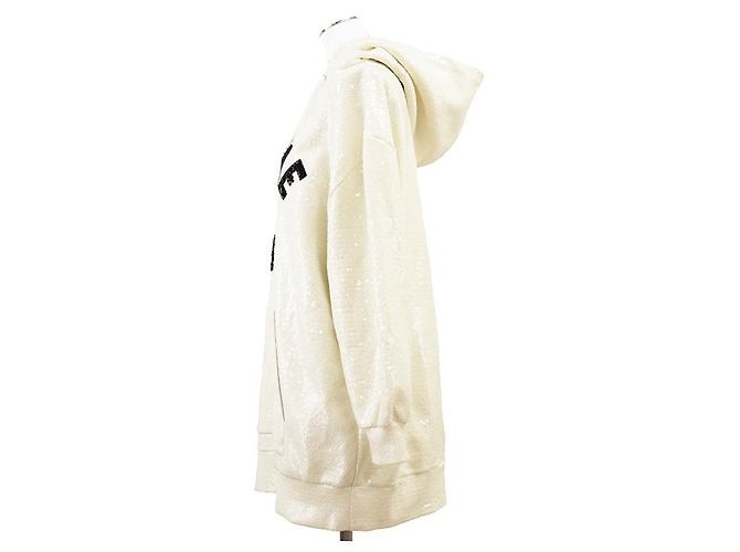 Céline Sweatshirt à capuche Celine 16 à sequins - vue 7