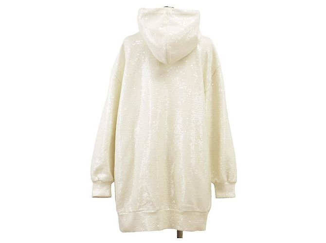 Céline Sweatshirt à capuche Celine 16 à sequins - vue 8
