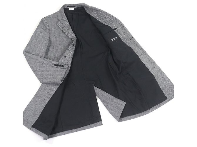 COMME des GARCONS HOMME DEUX Abrigo Chester de poliéster - vista 3