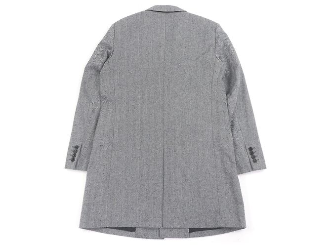 COMME des GARCONS HOMME DEUX Abrigo Chester de poliéster - vista 4