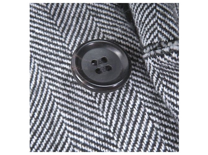 COMME des GARCONS HOMME DEUX Abrigo Chester de poliéster - vista 5