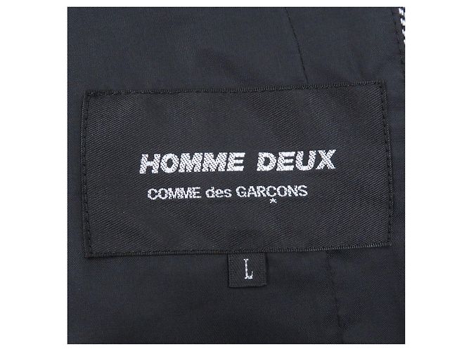COMME des GARCONS HOMME DEUX Abrigo Chester de poliéster - vista 6
