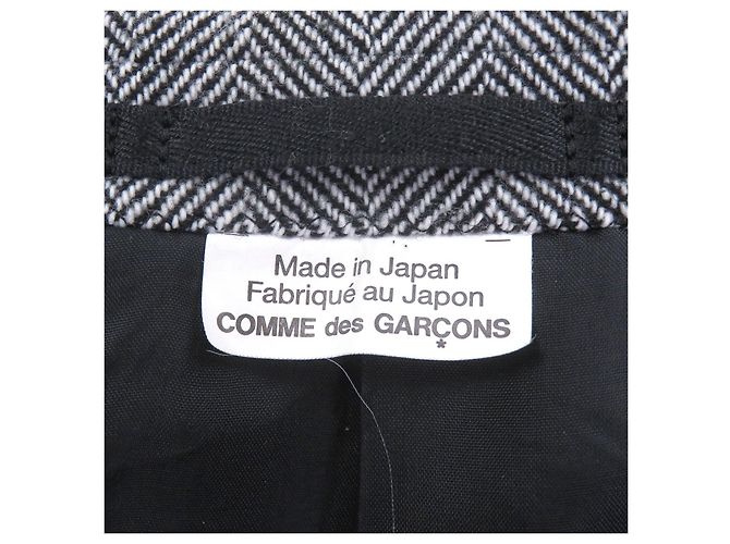 COMME des GARCONS HOMME DEUX Abrigo Chester de poliéster - vista 7
