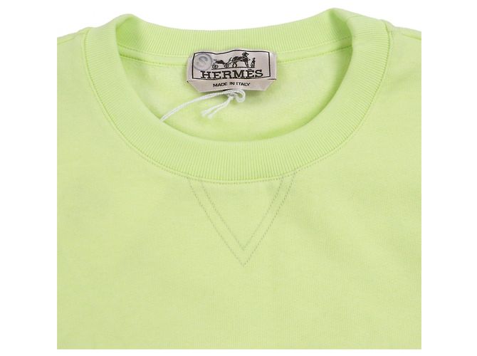 Hermès Chevaux en Symmetry Sweatshirt aus Baumwolle XS - Ansicht 2