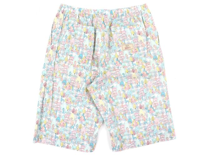 Calções Gucci Liberty Multi em algodão - vista 2