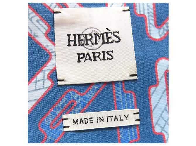 Abrigo Hermès Tatersales Long Beach de Poliamida 40 - vista 8