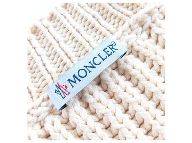 Moncler GIROCOLLO TRICOT Cotton Knit Top - vista 6