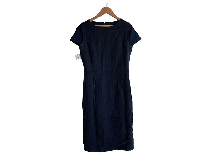 Mackintosh Kleid aus Leinenmischung - Ansicht 3
