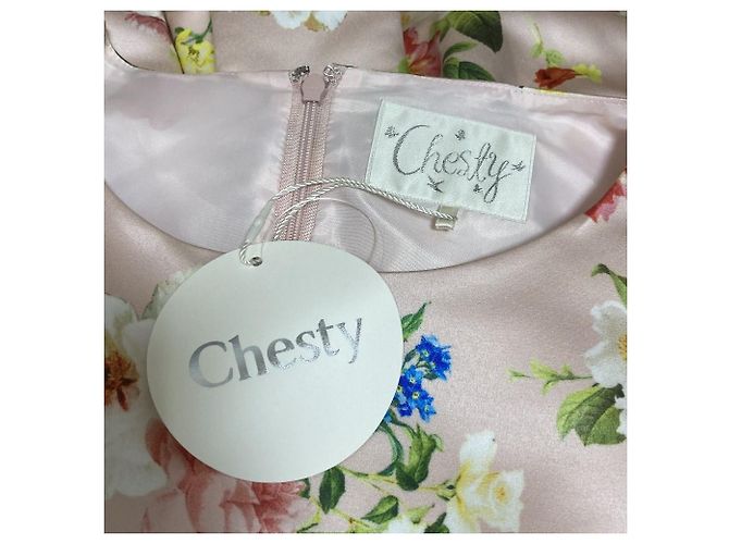 Autre Marque Chesty Satinkleid mit Blumenprint - Ansicht 6