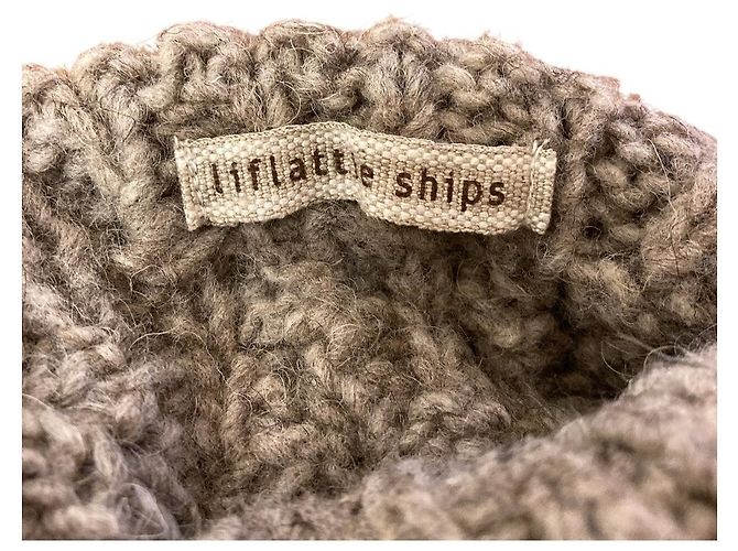 Autre Marque Liflattie Ships Aran Strickpullover mit hohem Kragen - Ansicht 4