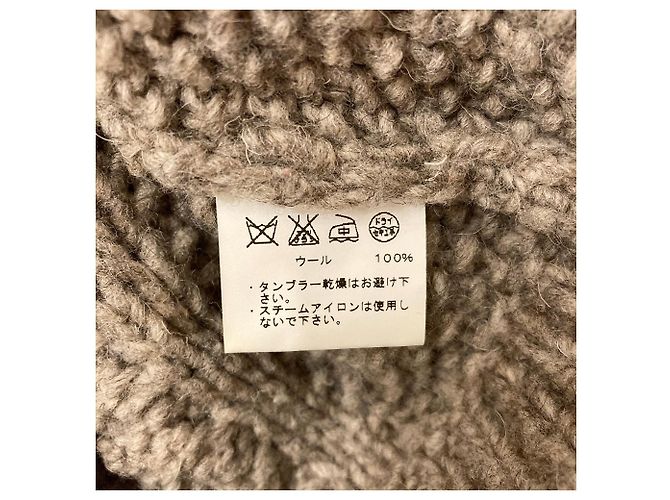 Autre Marque Liflattie Ships Aran Strickpullover mit hohem Kragen - Ansicht 5
