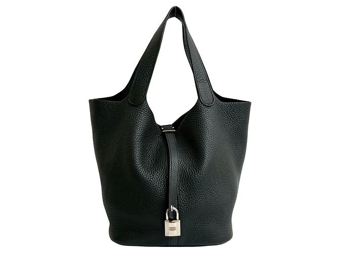 Sac à main Hermès Picotin Lock MM Taurillon Clémence - vue 3