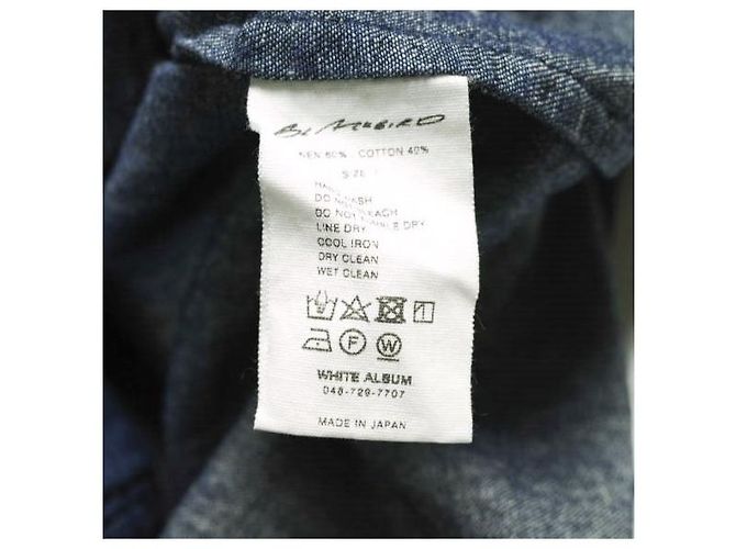 Autre Marque Camicia pullover BLACKBIRD in lino e cotone - vista 7
