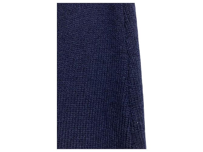 Falda de punto de lana y cashmere Theory - vista 3