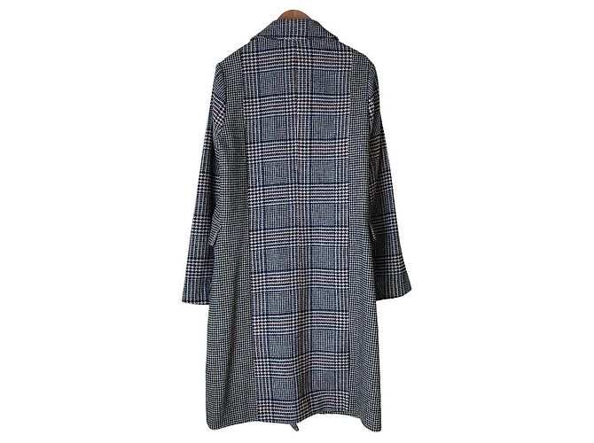 Autre Marque GAP MIXEDPLAID COAT Abrigo de mezcla de lana - vista 2