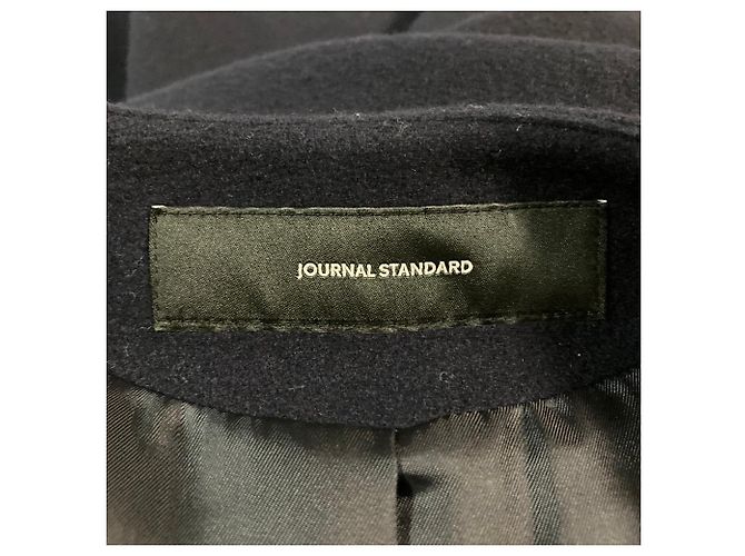 Autre Marque Abrigo sin cuello de lana JOURNAL STANDARD - vista 4