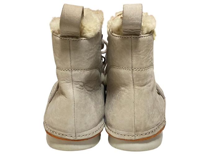 Autre Marque Stivaletti bassi stringati in shearling Camper - vista 4