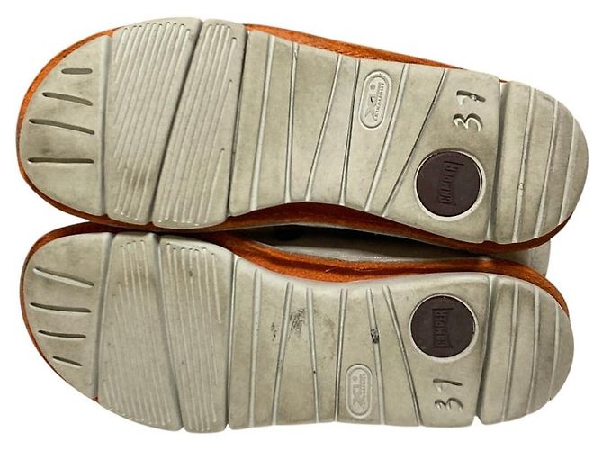 Autre Marque Stivaletti bassi stringati in shearling Camper - vista 7