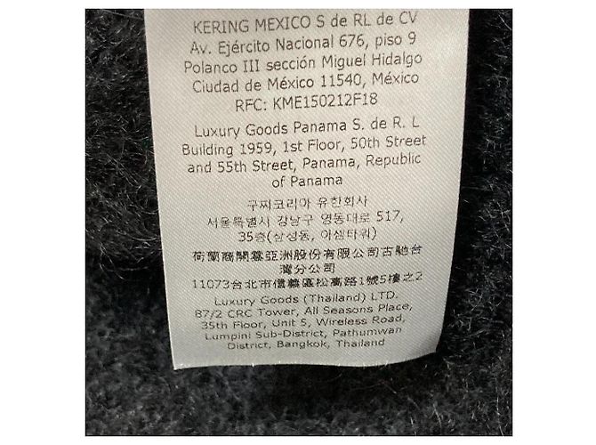 Jersey de punto de mohair Gucci cuello en V - vista 8