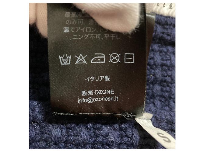 Autre Marque Bark Strick-Dufflecoat mit Kapuze - Ansicht 12