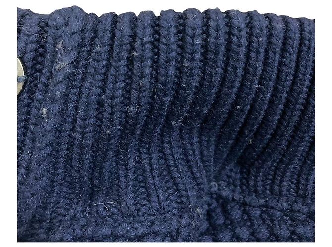 Autre Marque Bark Strick-Dufflecoat mit Kapuze - Ansicht 14