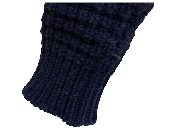 Autre Marque Bark Strick-Dufflecoat mit Kapuze - Ansicht 8