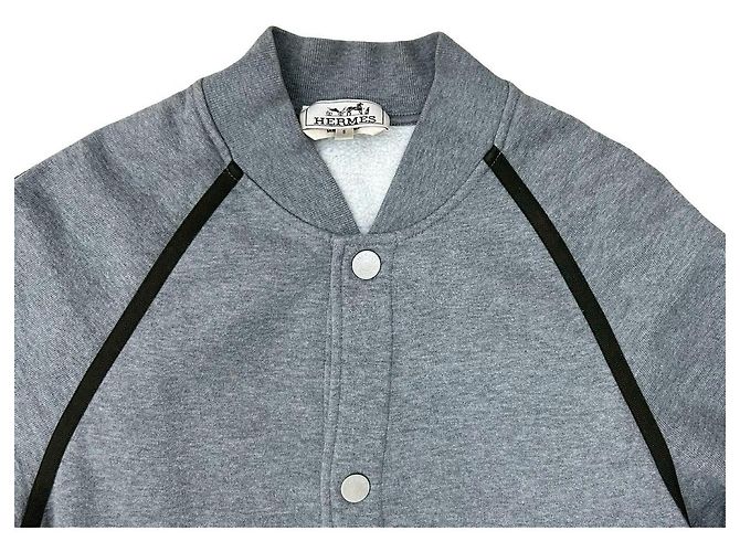 Hermès Chaqueta Hermes Teddy de algodón, poliéster y poliuretano - vista 3