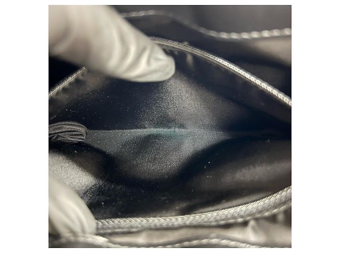 Borsa a tracolla in pelle e tela Trotter Christian Dior - vista 10