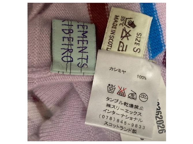 Autre Marque Clements Ribeiro Ärmelloser Rollkragenpullover aus 100% Cashmere - Ansicht 5