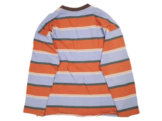 Autre Marque TOP WHIMSY SNAP SLEEVE BORDER Camiseta de manga larga de algodón - vista 2