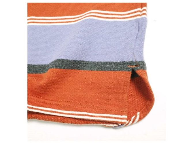 Autre Marque TOP WHIMSY SNAP SLEEVE BORDER Camiseta de manga larga de algodón - vista 7