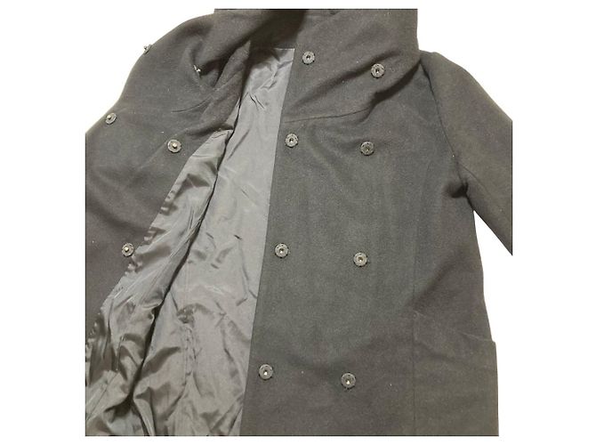 Autre Marque Abrigo con capucha de lana y cashmere ANAYI - vista 3